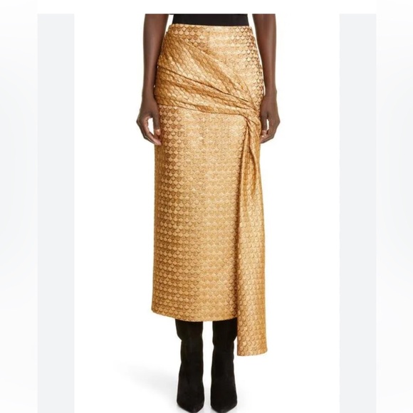 NWT JOHANNA ORTIZ Estuary Explorers Cotton Midi Skirt - Picture 1 of 8